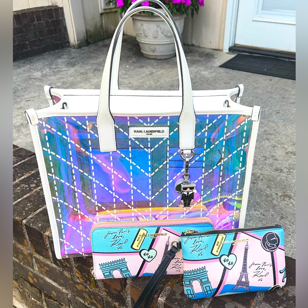 KARL LAGERFIELD NOUVEAU IRIDESCENT 3pc. SET❤︎